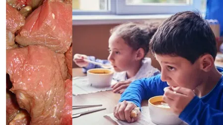 Scandalul din spatele programului „Masă sănătoasă”. Carne alterată și condiții mizere în locul unde copiii își primesc mâncarea!