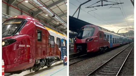 Primul tren electric inaugurat după 20 de ani s-a stricat deja după prima cursă. Garnitura Alstom nu a mai plecat joi din Gara de Nord