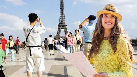 Turiștii din Paris, șocați de români. Cum au fost surprinși lângă Turnul Eiffel