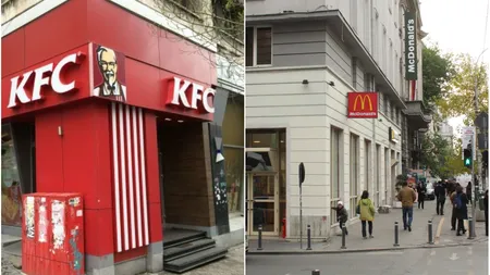 Motivul pentru care restaurantele istorice KFC și McDonald’s din zona Cişmigiu au fost închise