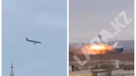 Un avion de pasageri care zbura din Azerbaijan spre Rusia s-a prăbușit în Kazahstan. Au fost identificați numai 12 supraviețuitori, din 72 de persoane
