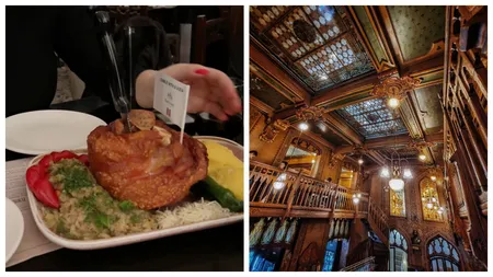 Cât costă cel mai mare și cel mai scump ciolan afumat din România. Are 1,65 kg și îl găsești la unul dintre cele mai vechi restaurante din București