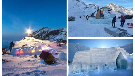 Hotelul de Gheață de la Bâlea Lac se deschide în Ajunul Crăciunului. Fiecare cameră va purta numele unei personalități a muzicii clasice internaționale