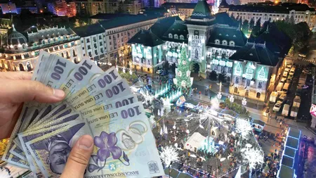 Prețuri mari la Târgul de Crăciun din Craiova. Cât a plătit o turistă pentru un cârnat, trei mici, jumări și cartofi prăjiți!