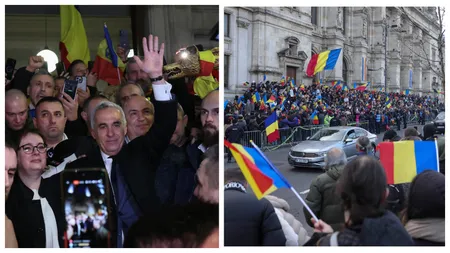 Susținătorii lui Călin Georgescu au ieșit din nou în stradă. Un nou protest după decizia Curții de Apel privind anularea alegerilor