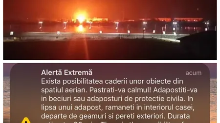 Atac cu drone la granița României. Populația a fost avertizată cu mesaje RO-ALERT. Anunțul făcut de Ministerul Apărării