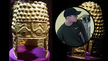 Prima fotografie cu un suspect în cazul furtului aurului dacic a fost publicată! Poliția olandeză transmite un mesaj puternic