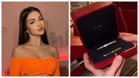 Andreea Bostănică și-a recuperat brățara pe care a pierdut-o de Crăciun. Influencerița și-a cumpărat una la fel pentru 20.000 de euro