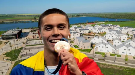 David Popovici și-a cumpărat o vilă. Cât a costat noua casă a marelui campion