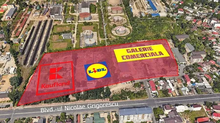 Una dintre cele mai mari fabrici din București, transformată în Kaufland, Lidl și galerie comercială