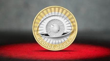 O țară europeană lansează moneda cu mesajul ”Big Brother te urmărește”. Ce semnificație au aceste cuvinte