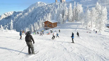 Două noi pârtii deschise în Poiana Braşov. 80% din zăpada de pe domeniul schiabil este artificială