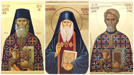Sfinții Trei Ierarhi, sărbătoare cu cruce roșie. 16 noi sfinți, între care şi Arsenie Boca, se vor regăsi în calendarul ortodox începând de săptămâna viitoare