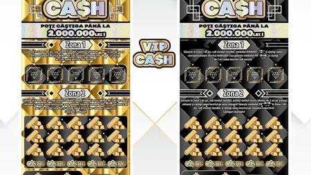 Loteria Română lansează lozul VIP CASH, cu premii de sute de mii de euro. Cât costă și de unde poate fi cumpărat
