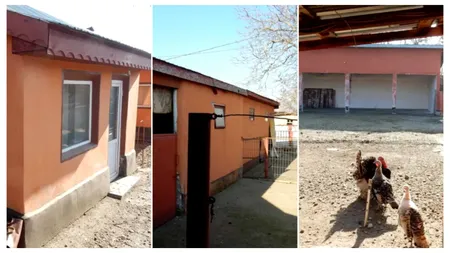Casă cu patru camere vândută cu doar 3.800 de euro într-o localitate din România. Motivul bizar din spatele prețului atât de mic