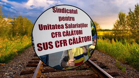 Protest CFR de amploare în fața Ministerului Transporturilor. Ceferiștii cer dreptate
