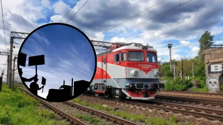 Haos pe calea ferată! Angajații CFR protestează, peste 200 de trenuri anulate zilnic