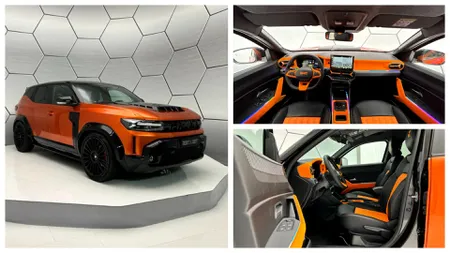 Primele imagini cu SUV-ul personalizat cu care Dacia Duster este gata să spulbere concurenţa. Preţul ajunge la 50.000 de euro FOTO + VIDEO