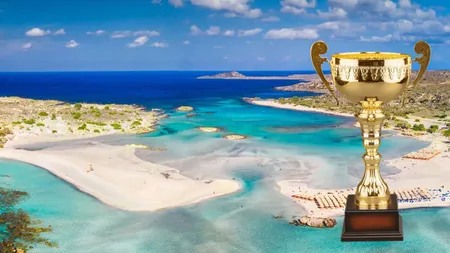 Elafonissi, paradisul roz al Cretei, desemnată cea mai spectaculoasă plajă a lumii în 2025!