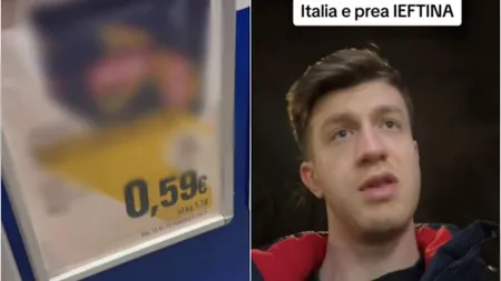 Un român a devenit viral pe TikTok după ce a comparat preţurile din Italia cu cele din România: Au ăştia nişte preţuri de a înnebunit pământul