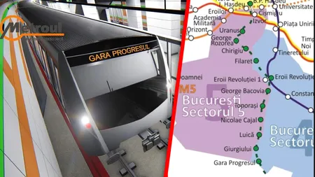 Magistrala M4 se extinde cu 13 noi stații de metrou. Ministerul Transporturilor a avizat proiectul pentru tronsonul de 12 kilometri care va ajunge în sudul Bucureștiului