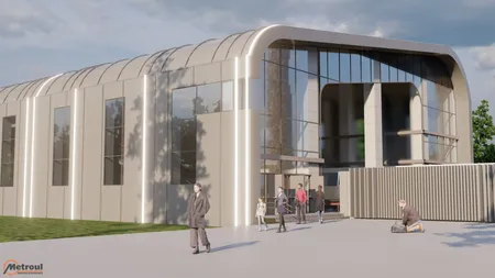 FOTO Cum vor arăta noile staţii de metrou de pe cea mai aglomerată magistrală