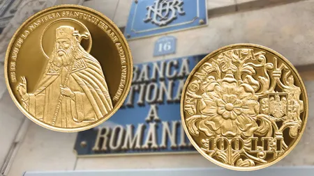 BNR lansează o nouă monedă de aur. Piesa cu tema 375 de ani de la nașterea Sfântului Ierarh Antim Ivireanul va intra în circuitul numismatic luni, 3 martie