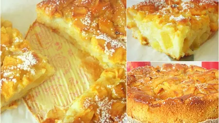 Prăjitura leneşului, desertul pe care-l prepari super-rapid, cu ingrediente pe care orice român le are în cămară. În 40 de minute, obții un desert pufos și savuros