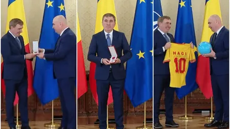 Gică Hagi, decorat de președintele interimar, Ilie Bolojan, cu Ordinul Naţional „Steaua României” în grad de Cavaler: 50 de ani am muncit ca să vină această zi, acest moment cu totul special pentru mine