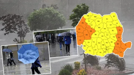Alertă meteo de fenomene extreme! Ce zone sunt vizate de vânt puternic și vijelii