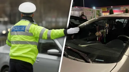 Codul Rutier 2025. Șoferii care atârnă cruciulițe și icoane în parbriz riscă amenzi uriașe