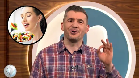 Dragoș Pătraru spune câte mese pe zi trebuie să mănânci. Când se ia cina