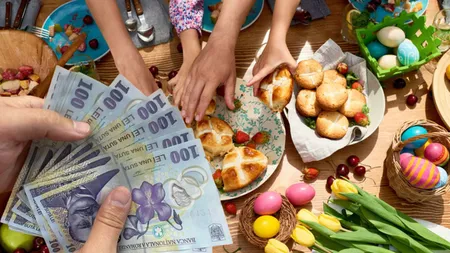 Bugetul de Paște 2025. Românii sparg pușculița pentru miel și cozonaci!