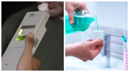 Un șofer care a folosit apă de gură a fost depistat cu o alcoolemie de 0,24mg/l. Procesul-verbal a fost anulat, după rezultatul analizelor de sânge