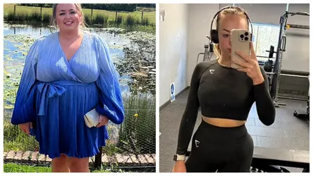Cum a reușit o tânără să ajungă de la 118 kilograme la 57 în doar câteva luni. Nici nu mai voiam să merg la cumpărături