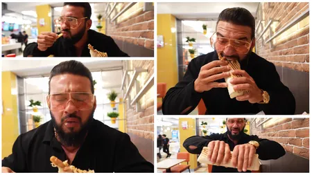 Suma plătită de Dorian Popa pentru două șaorme, într-un restaurant din Chișinău: „După 7 ore de mers și de prelingeri în mașină am ajuns”