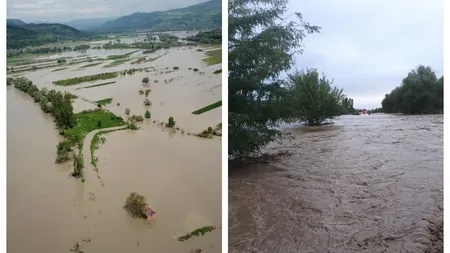 COD GALBEN de viituri și inundații în România. Autoritățile sunt în alertă maximă