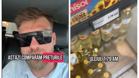VIDEO Cât costă aceleaşi produse în România şi în Bulgaria. Un TikTok-er român care locuieşte în ţara vecină a făcut comparaţia