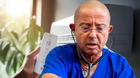 Dr Tudor Ciuhodaru explică pericolul expunerii îndelungate la aerul condiţionat: Doar astăzi am tratat cel puțin 3 cazuri de paralizie facială. Un alt risc este pierderea bruscă a cunoştinţei