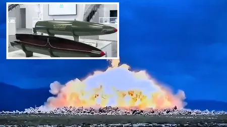 Turcia a dezvăluit noua bombă termobarică GAZAP, una dintre cele mai puternice arme non-nucleare construite vreodată