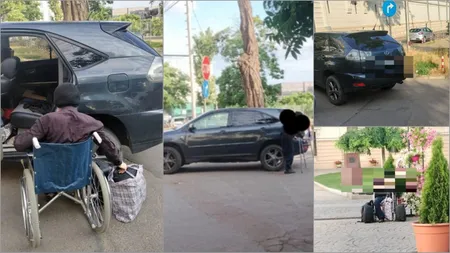Cerșetorul român cu 4 mașini! Câți bani câștigă bărbatul în câteva ore: Până acum, îl văzusem cu 3 mașini diferite, acu văd că și-a cumpărat și un Lexus”