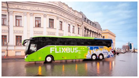 Flixbus, anunț privind lansarea primelor rute interurbane cu autocarul în România. Biletele vor costa de la 10 lei per sens