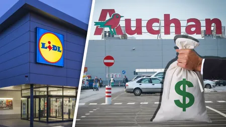 Strategia Lidl pentru a scăpa de concurență. Retailerul german vrea să cumpere 19 magazine Auchan