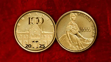 BNR, anunț important pentru pasionații de numismatică. Apare o nouă monedă din aur în valoare de 100 de lei