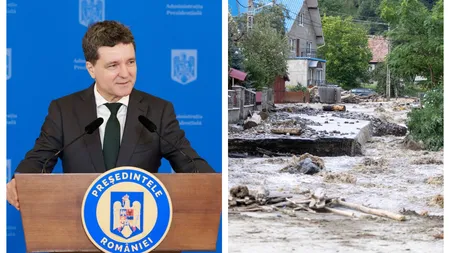 Nicușor Dan, primul mesaj după inundațiile catastrofale din Moldova: ”România trebuie să îşi consolideze infrastructura de apărare împotriva dezastrelor naturale”