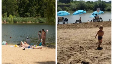 A apărut o nouă plajă în România. Are nisip fin și atrage mii de oameni în weekenduri. Unde se află