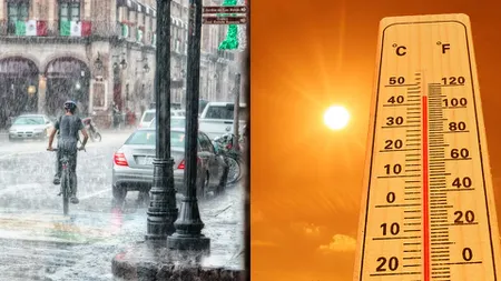 ANM: Cod galben de caniculă și furtuni în mai multe zone din țară. Cum va fi vremea în Capitală