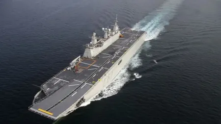 Ankara, pași mari în construcția primului portavion de mare tonaj. Nava va fi finalizată înainte de termenul stabilit inițial