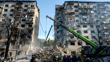 Atac devastator asupra Kievului. Patru morți, zeci de răniți. Printre victime, o fetiță de 14 ani