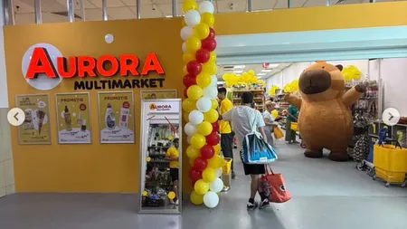 Aurora, lanțul ucrainean cu prețuri de la 1 leu, a deschis primele magazine din București
